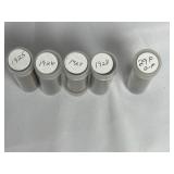 1925-1929 (5) Circ. Rolls (25) Each