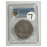 1799 Bust Silver Dollar Very Fine Condition