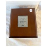 Solid Wood Silver Bullion Case
