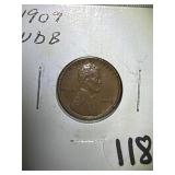 1909 VDB Lincoln Cent