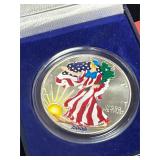 2000 American Silver Eagle One Ounce .999 Silver