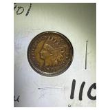 1901 Indian Head Cent