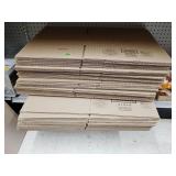 Shipping boxes, 25 are 16' x 12' x 6' and 12 are