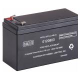 (2) Dual-Lite 0120803 sealed lead-acid battery