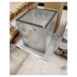 Galvanized steel roof curb 20.5' x 20.5' x 24.5'