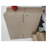 21 shipping boxes 16' x 16' x 16'