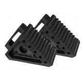 (2) 8' heavy-duty rubber wheel chock