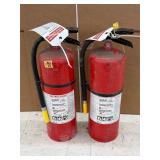 2- Kddie Fire Extinguishers 19' tall