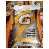 5 packs of Gatorade thirst quencher powder