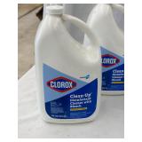 4- Clorox Clean-up Bleach 1- gal jugs