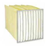 New GRAINGER Air Filter 24'x24'x36'10 Pockets (×4)