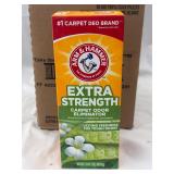 6- Arm&Hammer Carpet Odor Eliminator  30oz box