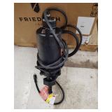 Dayton model 3BB97 grinder pump single phase