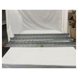 (3) Industrial Door Mounting Tracks