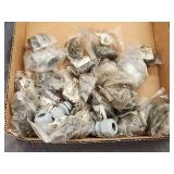 Mixed Lot Metal Pipe Tees/Elbows & NPT 3/4