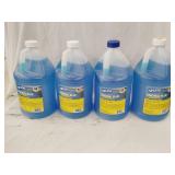 4 gallons of splash original blue windshield