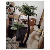 Lighted tree decor 71' tall