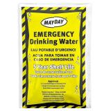 (4) MayDay Emergency Drinking Water Pouches