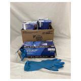 (6) Microflex Safegrip Latex Gloves Size Small