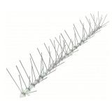 New BIRDX Bird Repellent Spikes 24 ft L 4.5'W12 PK
