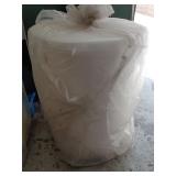 Roll of packing bubble wrap 4' wide unknown length