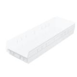 (3) Akro-Mils 30164 clear plastic storage bin