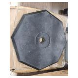 New Rubber Base Plate 20'Dx3'Thick