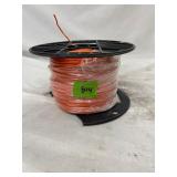 Spool of Thin Orange Coated Copper Wire