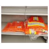 Lot of florescent vests