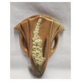 Roseville Ceramic Wall Pocket 8'Hx6'W
