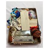 Assorted Sewing and Crafting Supplies