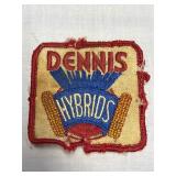 Dennis Hybrids Seed Corn Advertisement Patch