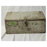 Hinged Thick Wooden Box 15.5'Lx8.25'Hx9'