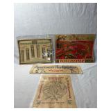 (4) Paper Winchester Advertisements