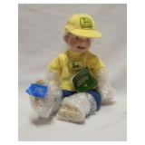 Danbury Mint 'Bobby' John Deere Porcelain Doll 18'