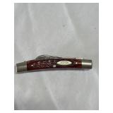 Case Red Jigged Bone Handle 3'