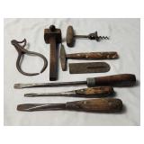 Antique 8pc Tool Lot