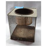 Vintage Wood and Metal Cricket Cage 6.5'×5.75'