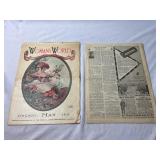 (2) Woman's World Magazines 1911