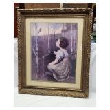 Large Print in Ornate Frame 24'×28.5'