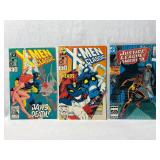 (3) Assortment of Marvel and DC Comics