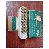 16 rounds of Remington 250 savage