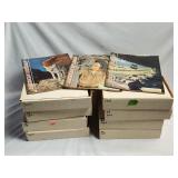 8 Boxes Vintage American Rifleman Magazines