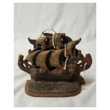Metal Ship Books 6'H