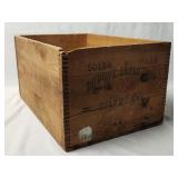 Wood Dupont Explosives Crate 9'Hx18'Lx12'