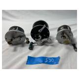 (3) Fishing Reels