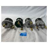 (4) Vintage Fishing Reels