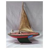 Wooden Star Yacht by Birkenhead England 14'Lx18'H