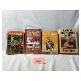 (4) Books about Roy Rogers, Gene Autry