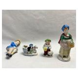 (4) Porcelain Figurines